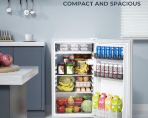 EUHOMY 91L Under Counter Fridge Freezer review