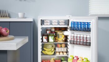 EUHOMY 91L Under Counter Fridge Freezer review