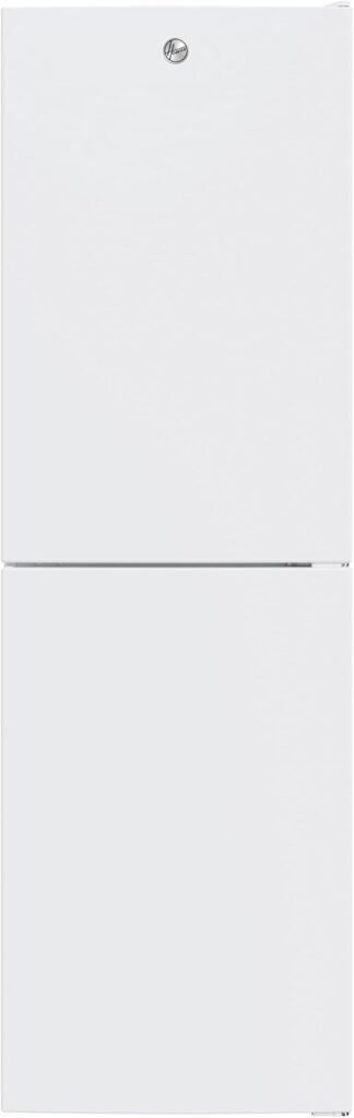 Hoover H-FRIDGE 300 Freestanding Fridge Freezer 50/50, 2 Doors, Low Frost Technology, E Class, 252L Total Capacity, Internal Display, Integrated Handle, White, 54.5x55x176 cm - HOCT3L517EWK-1          [Energy Class E]