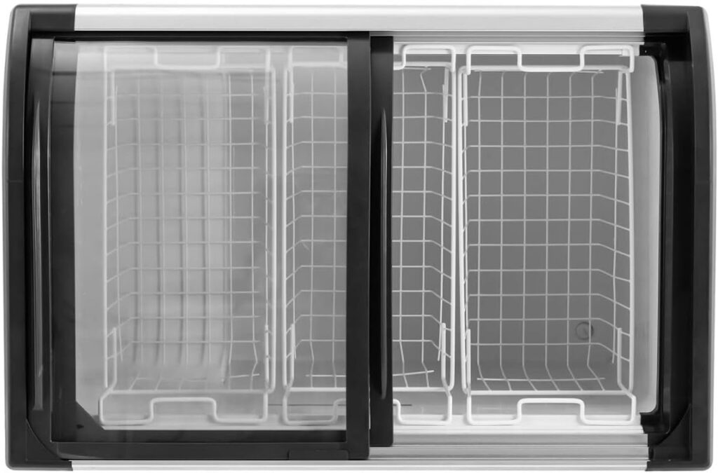 Royal Catering RCFZ-198G Freezer 273 L Glass Doors Fridge Freezer          [Energy Class C]