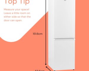 SIA SFF15144WE Combi Fridge Freezer review