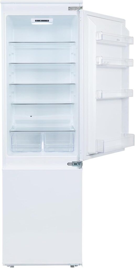 Willow WBI7030WH 238L Integrated Fridge Freezer 70/30 with Adjustable Thermostat, 4* Freezer Rating, Fast Freeze, Total No Frost, LED Interior Light - Built In          [Energy Class E]