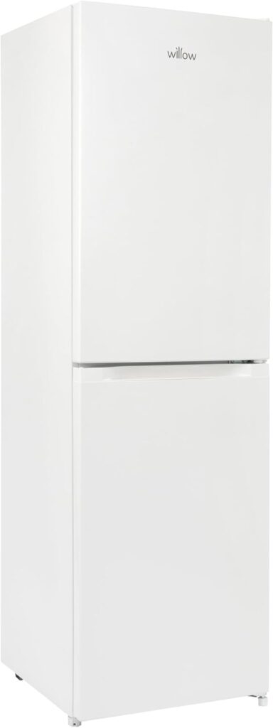 Willow WFF5050WV2 254L Low Frost Fridge Freezer with 4* Freezer Rating, Reversible Doors, LED Interior Light, Mark-Proof Finish - White          [Energy Class E]