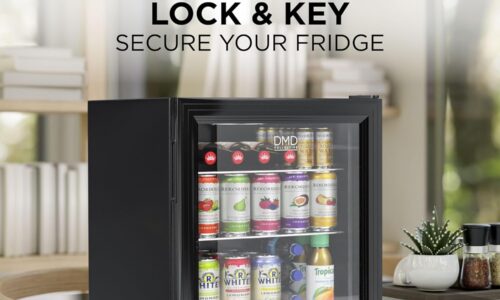 Glass Mini Fridge 50L Beer Chiller review